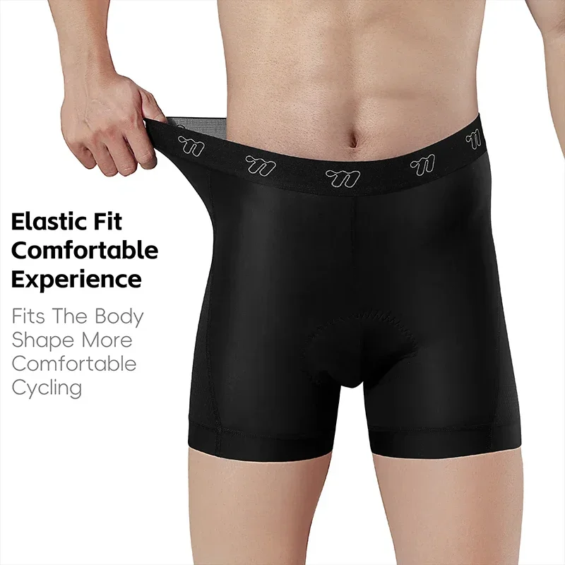 Cycling Shorts For Commute - WEST BIKING กางเกงซับในปั่นจักรยานสำหรับผู้ชาย มีแผ่นรอง ซับแรงกระแทก ระบายอากาศ