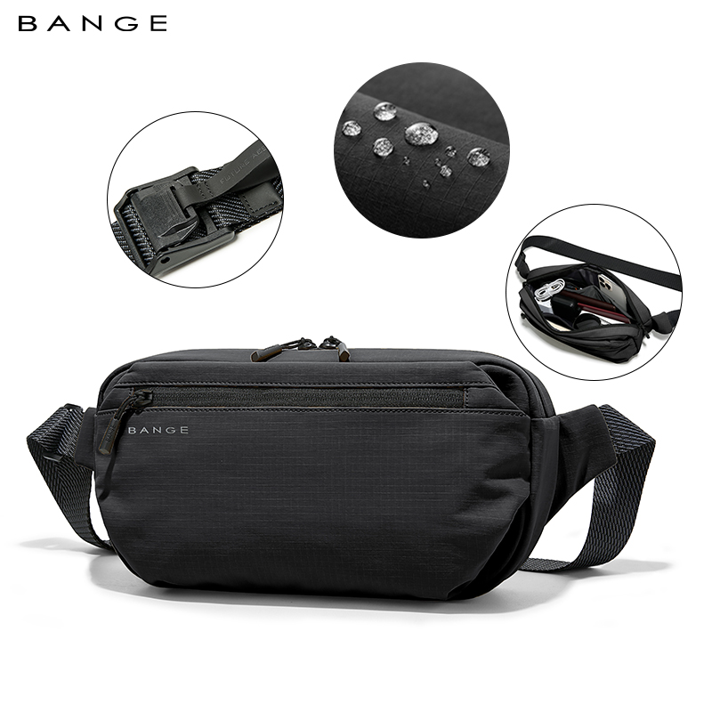 Cycling Commuter Backpack Waterproof - กระเป๋าคาดอกกันน้ำแบบหลายโหมดการใช้งาน กระเป๋าสะพายข้าง กระเป๋าเดินทาง กระเป๋าสะพายไหล่สำหรับผู้ชาย เหมาะสำหรับกิจกรรมกลางแจ้ง กีฬา