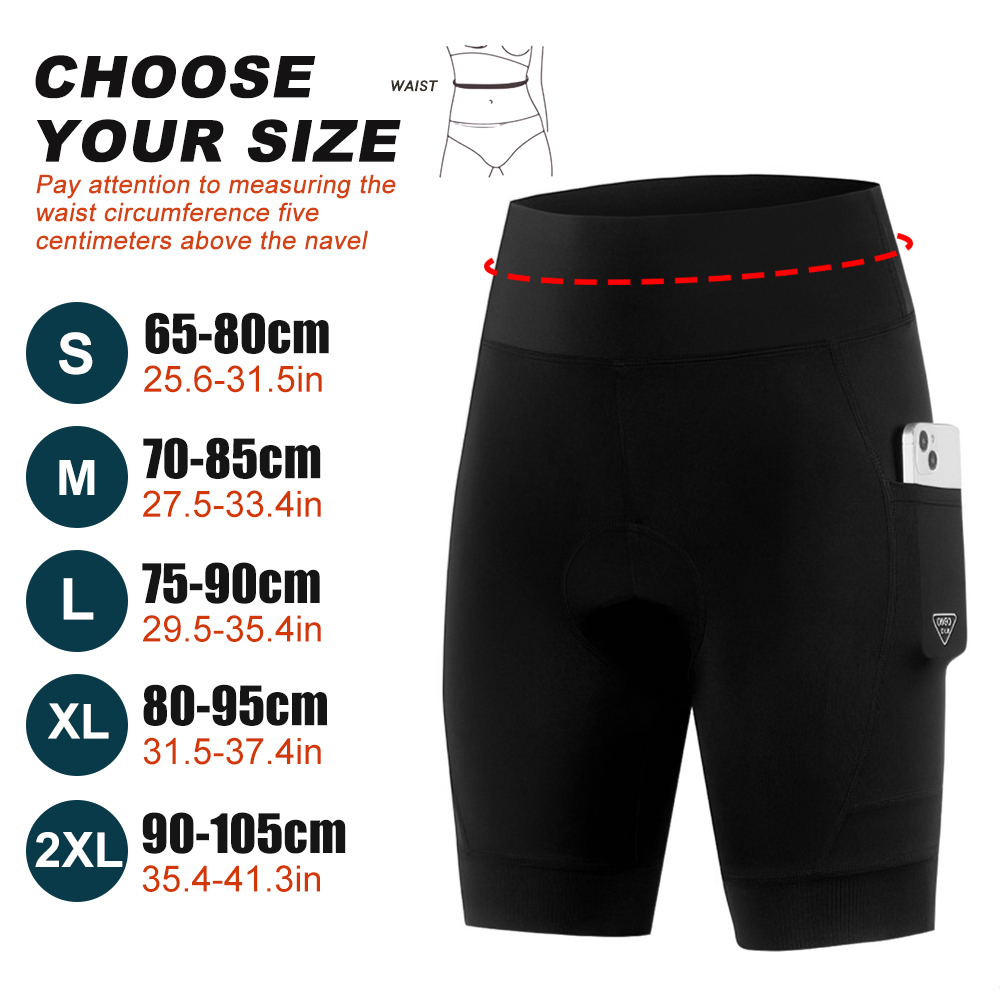 OZZOMM กางเกงปั่นจักรยานผู้หญิ - Cycling Shorts For Commute บทวิจารณ์และราคา