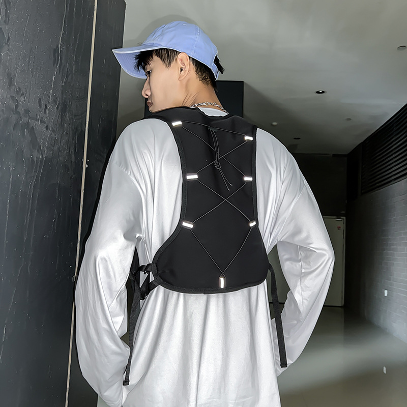 กระเป๋าคาดอกสไตล์ฮิปฮอปสตรีทแว - Reflective Vest Cycling บทวิจารณ์และราคา