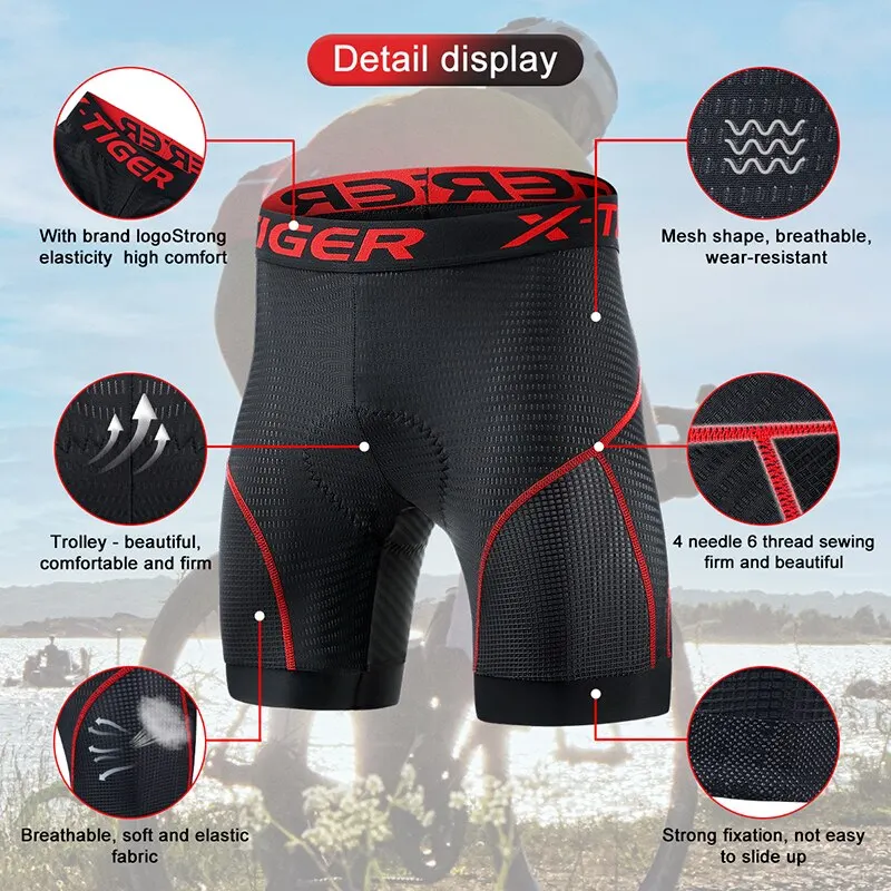 X-TIGER กางเกงขาสั้นขี่จักรยาน - Cycling Commuter Pants บทวิจารณ์และราคา