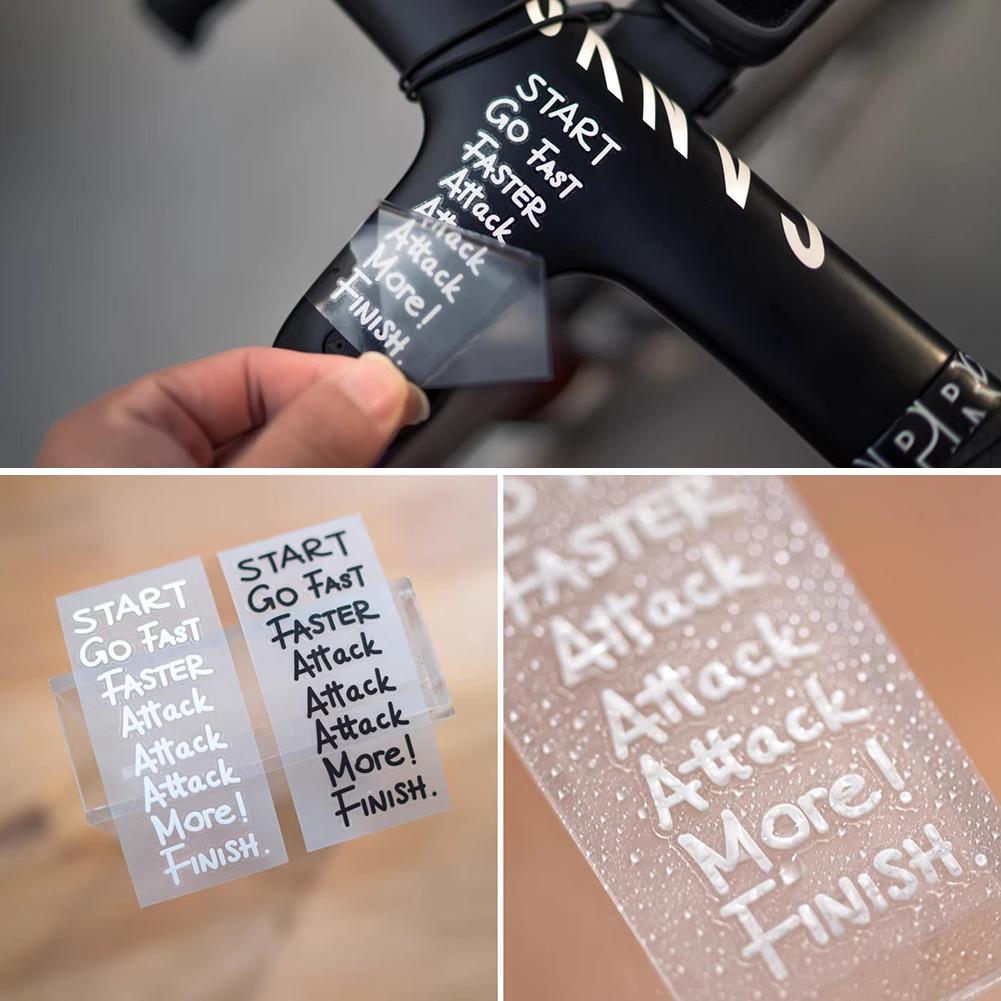 สติกเกอร์คำคมสร้างแรงบันดาลใจส - Cycling Quote บทวิจารณ์และราคา