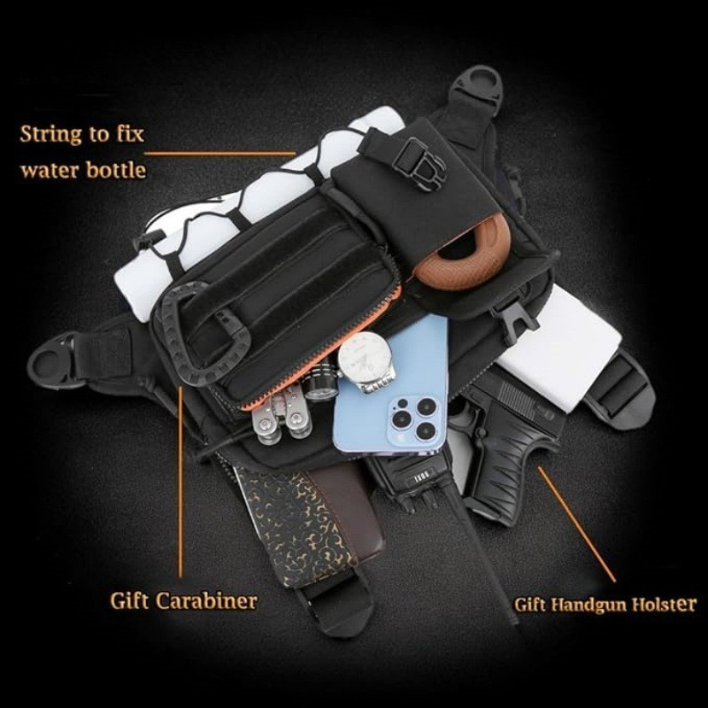 กระเป๋าคาดอกแบบยุทธวิธีสำหรับผ - Cycling Commuter Backpack Waterproof บทวิจารณ์และราคา