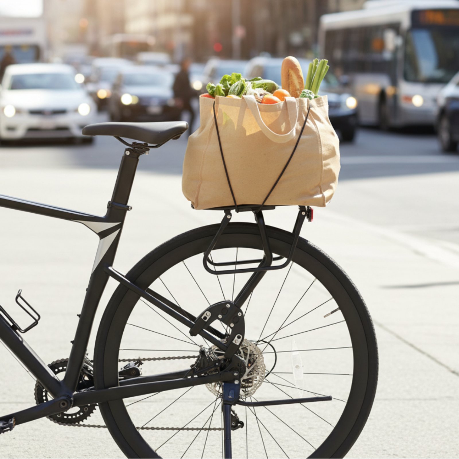 แร็คท้ายจักรยาน อลูมิเนียมอัลล - Cycling Commuter บทวิจารณ์และราคา