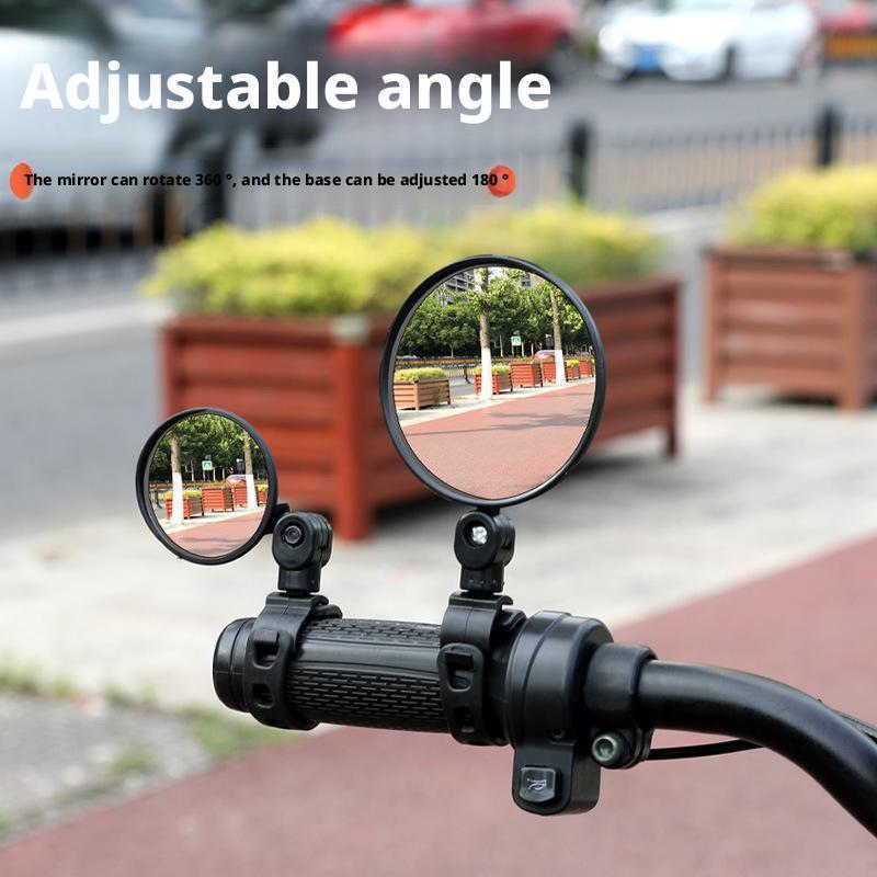 กระจกมองหลังรถยนต์ไฟฟ้า 1 ชิ้น - Mirror Handlebar Convex บทวิจารณ์และราคา