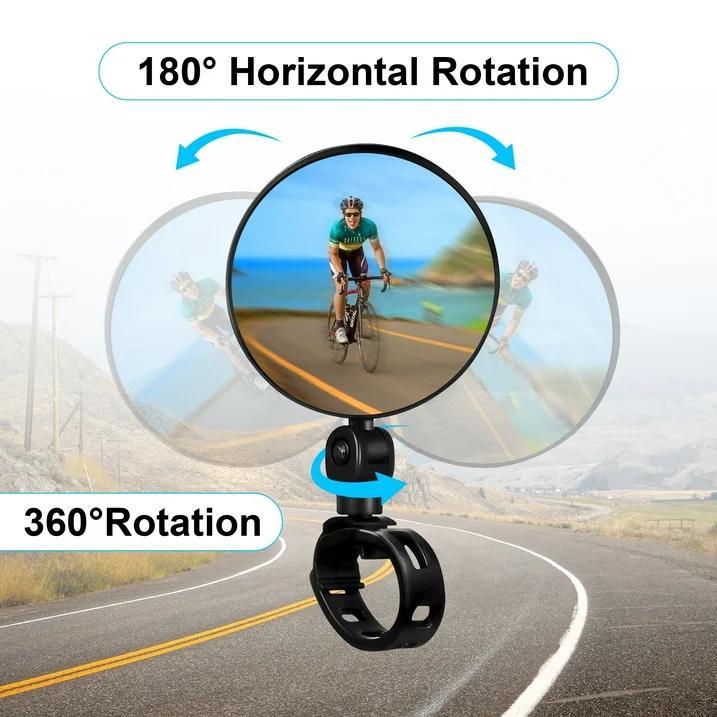 กระจกมองหลังรถยนต์ไฟฟ้า 1 ชิ้น - Mirror Handlebar Convex บทวิจารณ์และราคา