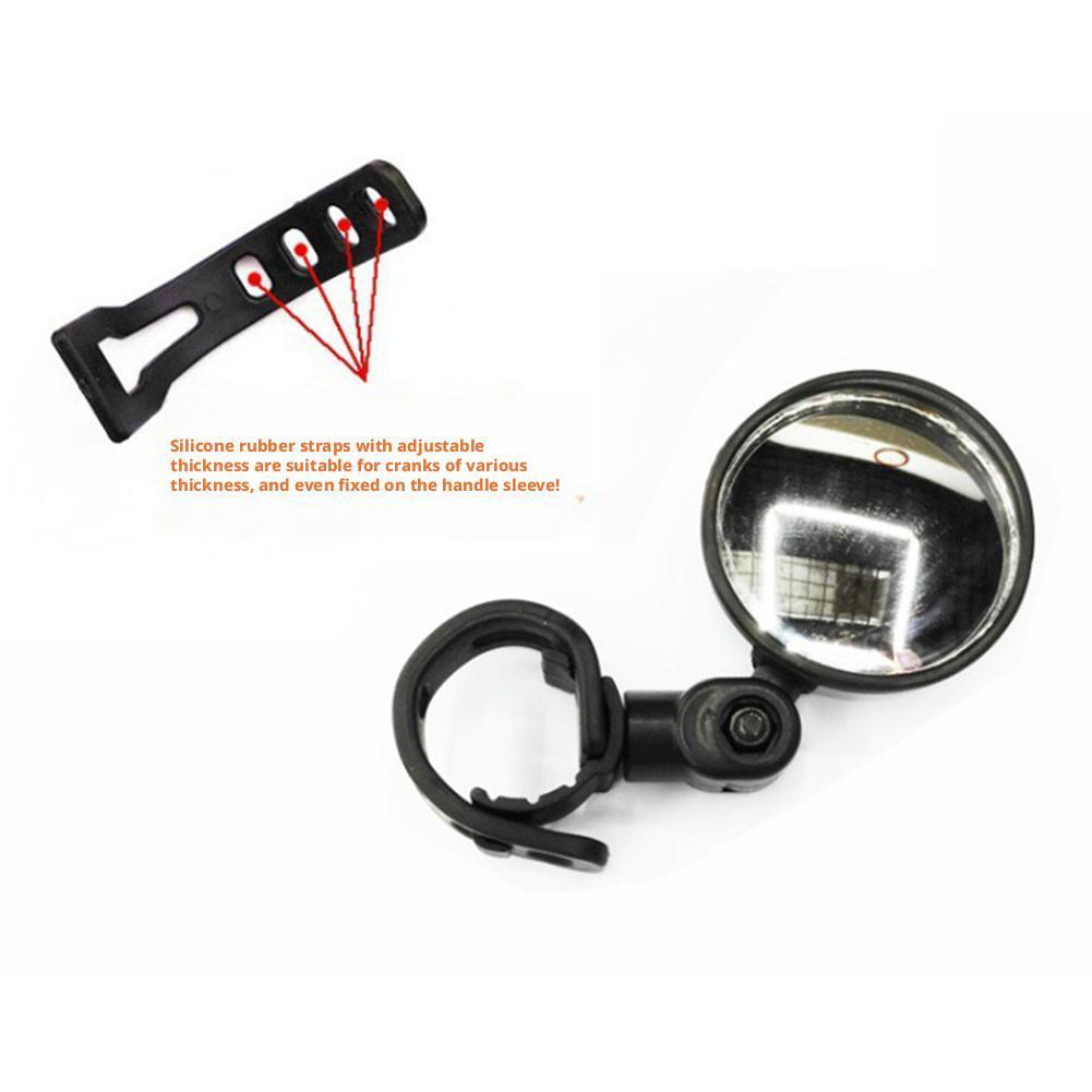 กระจกมองหลังรถยนต์ไฟฟ้า 1 ชิ้น - Mirror Handlebar Convex บทวิจารณ์และราคา
