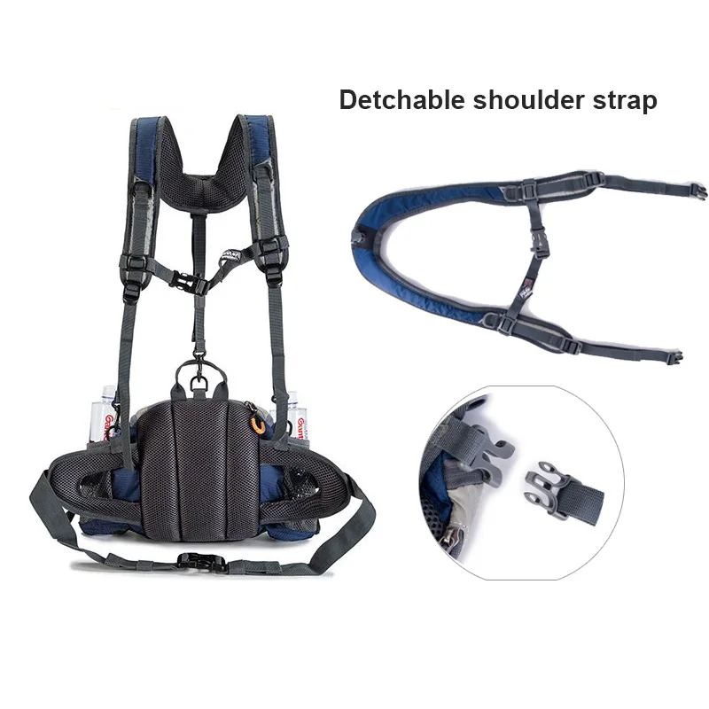 กีฬากลางแจ้งเอวกระเป๋าเดินป่าข - Cycling Commuter Backpack Waterproof บทวิจารณ์และราคา