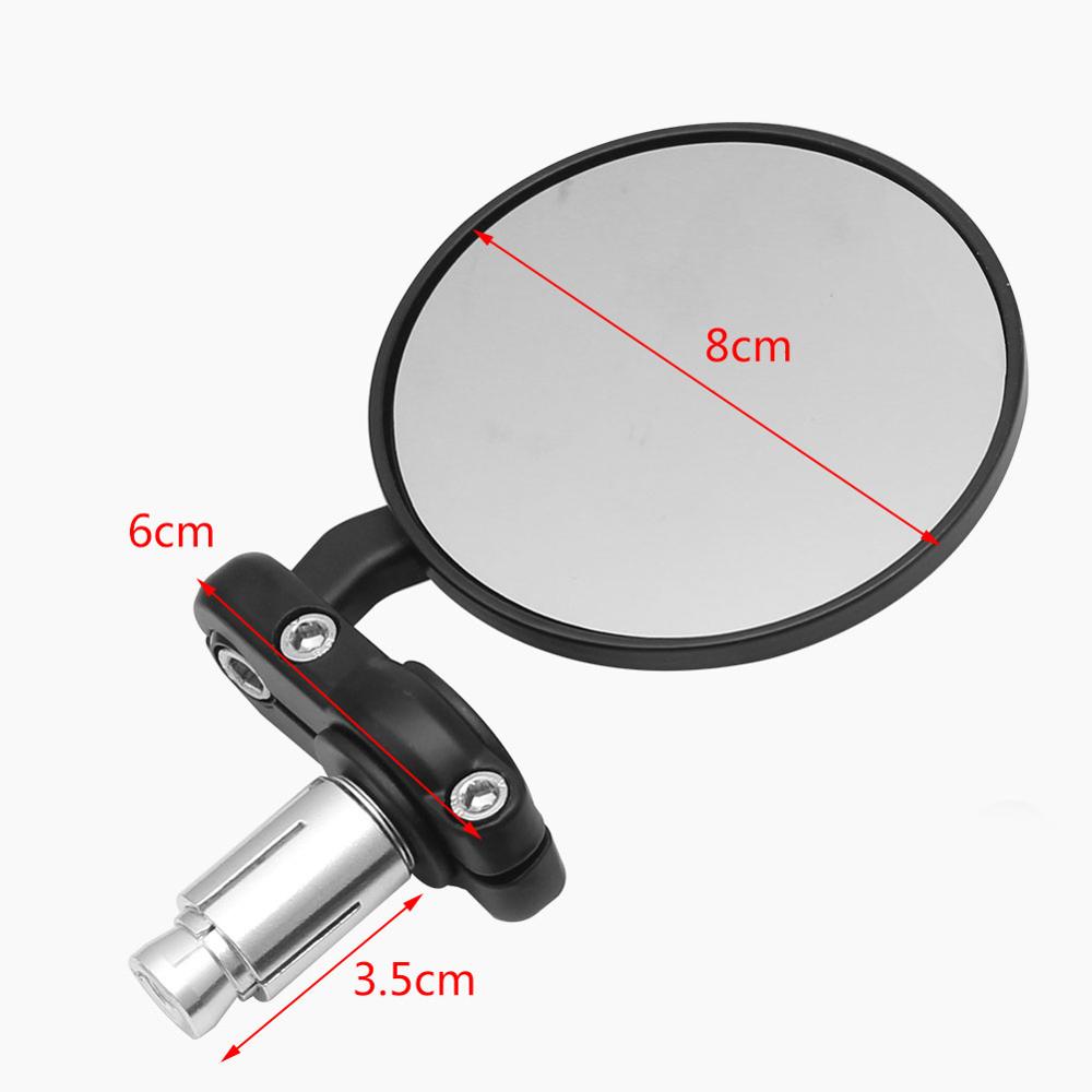 แท่งกระจกมองข้างรถมอเตอร์ไซค์2 - Mirror Handlebar Convex บทวิจารณ์และราคา