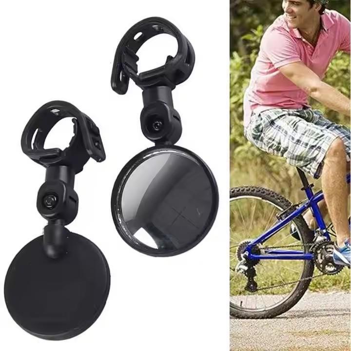 กระจกมองหลังจักรยานแบบนูน มุมก - Mirror Handlebar Convex บทวิจารณ์และราคา